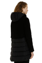 Load image into Gallery viewer, Full zip padded hooded jacket
