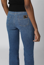 Load image into Gallery viewer, High-rise flared jeans
