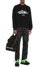 Load image into Gallery viewer, Cotton crew-neck sweatshirt with logo
