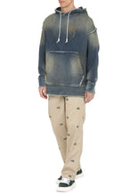 Load image into Gallery viewer, Denim hoodie
