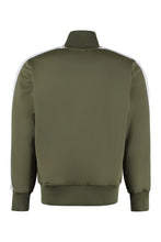 Load image into Gallery viewer, Contrasting stripes full-zip jacket
