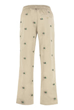 Load image into Gallery viewer, Embroidered cotton trousers
