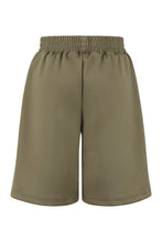 Load image into Gallery viewer, Contrasting side stripes track-shorts
