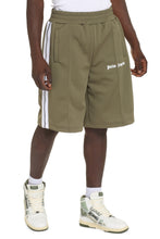 Load image into Gallery viewer, Contrasting side stripes track-shorts
