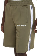 Load image into Gallery viewer, Contrasting side stripes track-shorts
