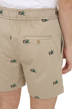 Load image into Gallery viewer, Embroidered cotton bermuda shorts
