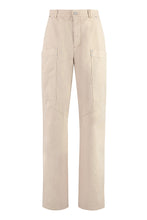 Load image into Gallery viewer, Multi-pocket cotton trousers
