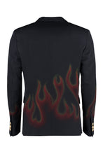 Load image into Gallery viewer, Burning double-breasted jacket
