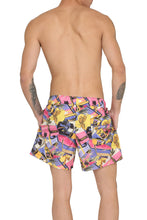 Load image into Gallery viewer, Printed swim shorts
