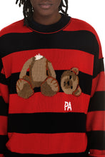 Load image into Gallery viewer, Striped crew-neck sweater
