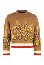 Load image into Gallery viewer, Crew-neck wool sweater
