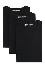 Load image into Gallery viewer, Set of three crew neck t-shirts in cotton
