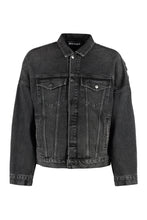 Load image into Gallery viewer, Bleach wash denim jacket
