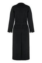 Load image into Gallery viewer, Cloak-style coat made of wool fabric
