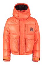 Load image into Gallery viewer, Zip and snap button fastening down jacket
