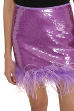 Load image into Gallery viewer, Sequin mini skirt
