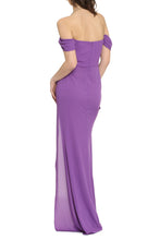 Load image into Gallery viewer, Dress with draping on the chest
