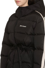 Load image into Gallery viewer, Belted full zip down jacket
