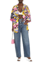 Load image into Gallery viewer, Printed bowling shirt
