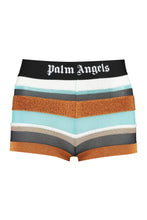 Load image into Gallery viewer, Striped knit bermuda shorts
