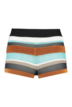 Load image into Gallery viewer, Striped knit bermuda shorts
