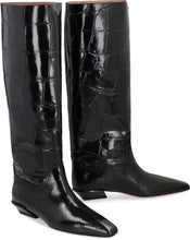 Load image into Gallery viewer, Bettina croco-print leather boots
