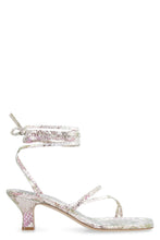 Load image into Gallery viewer, Betty snakeskin print leather sandals
