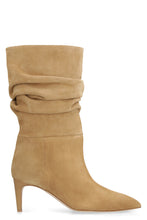Load image into Gallery viewer, Slouchy suede knee high boots
