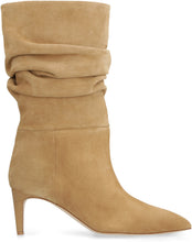 Load image into Gallery viewer, Slouchy suede knee high boots
