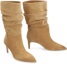 Load image into Gallery viewer, Slouchy suede knee high boots
