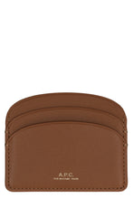 Load image into Gallery viewer, Demi Lune leather card holder

