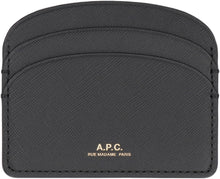 Load image into Gallery viewer, Demi Lune leather card holder
