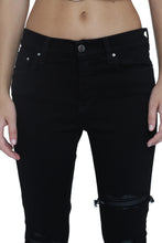 Load image into Gallery viewer, High-rise skinny-fit jeans

