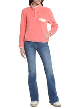 Load image into Gallery viewer, Stand-up collar fleece sweatshirt
