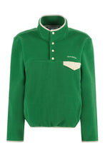 Load image into Gallery viewer, Stand-up collar fleece sweatshirt
