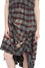 Load image into Gallery viewer, Checked cotton dress
