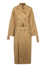Load image into Gallery viewer, Cotton trench coat
