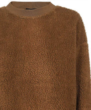 Load image into Gallery viewer, Ribera teddy fabric sweatshirt
