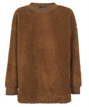 Load image into Gallery viewer, Ribera teddy fabric sweatshirt
