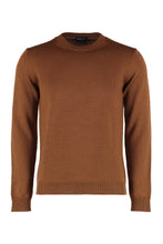 Load image into Gallery viewer, Crew-neck wool sweater

