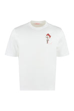 Load image into Gallery viewer, Embroidered cotton T-shirt
