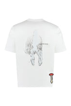 Load image into Gallery viewer, Embroidered cotton T-shirt
