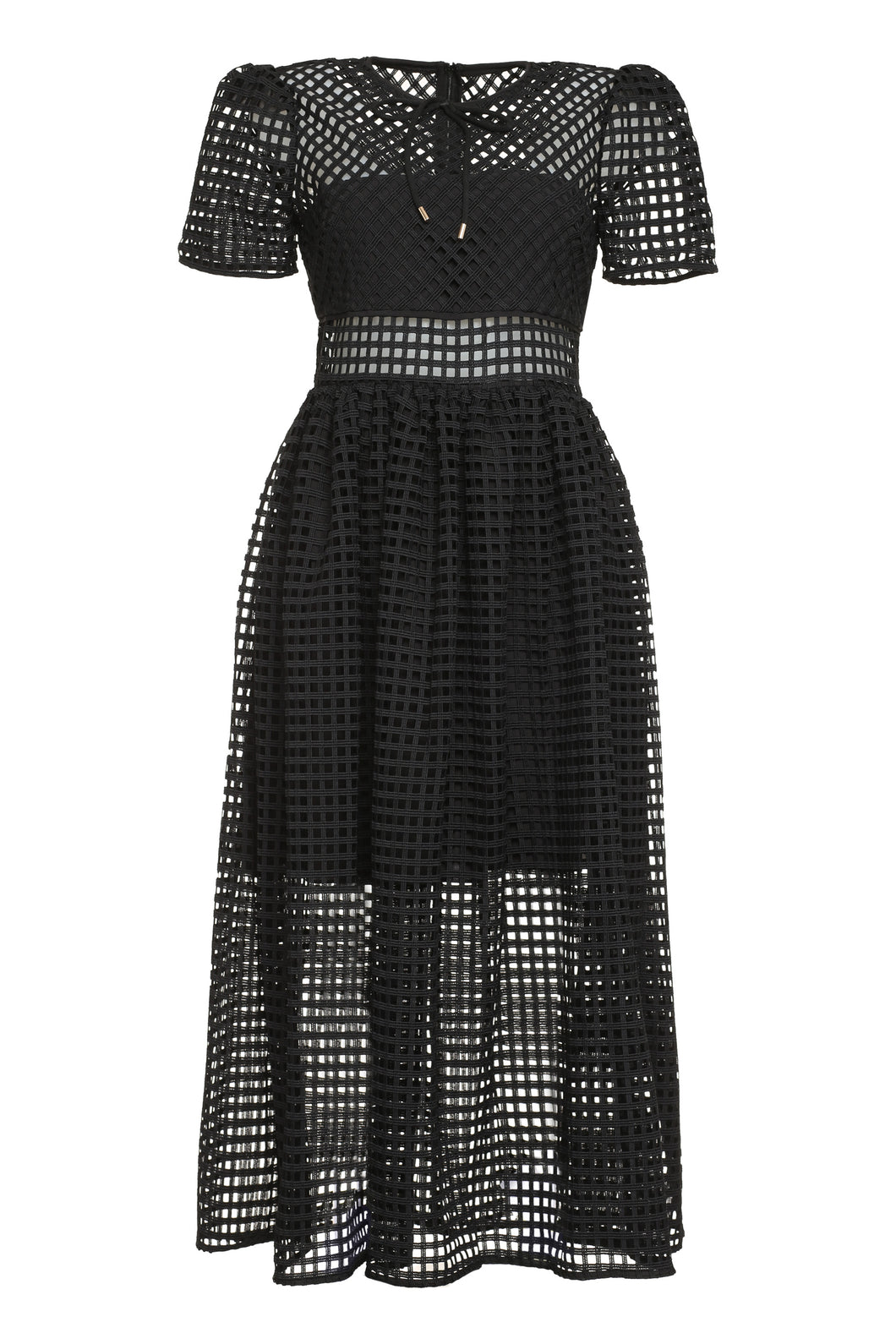 Lace midi dress