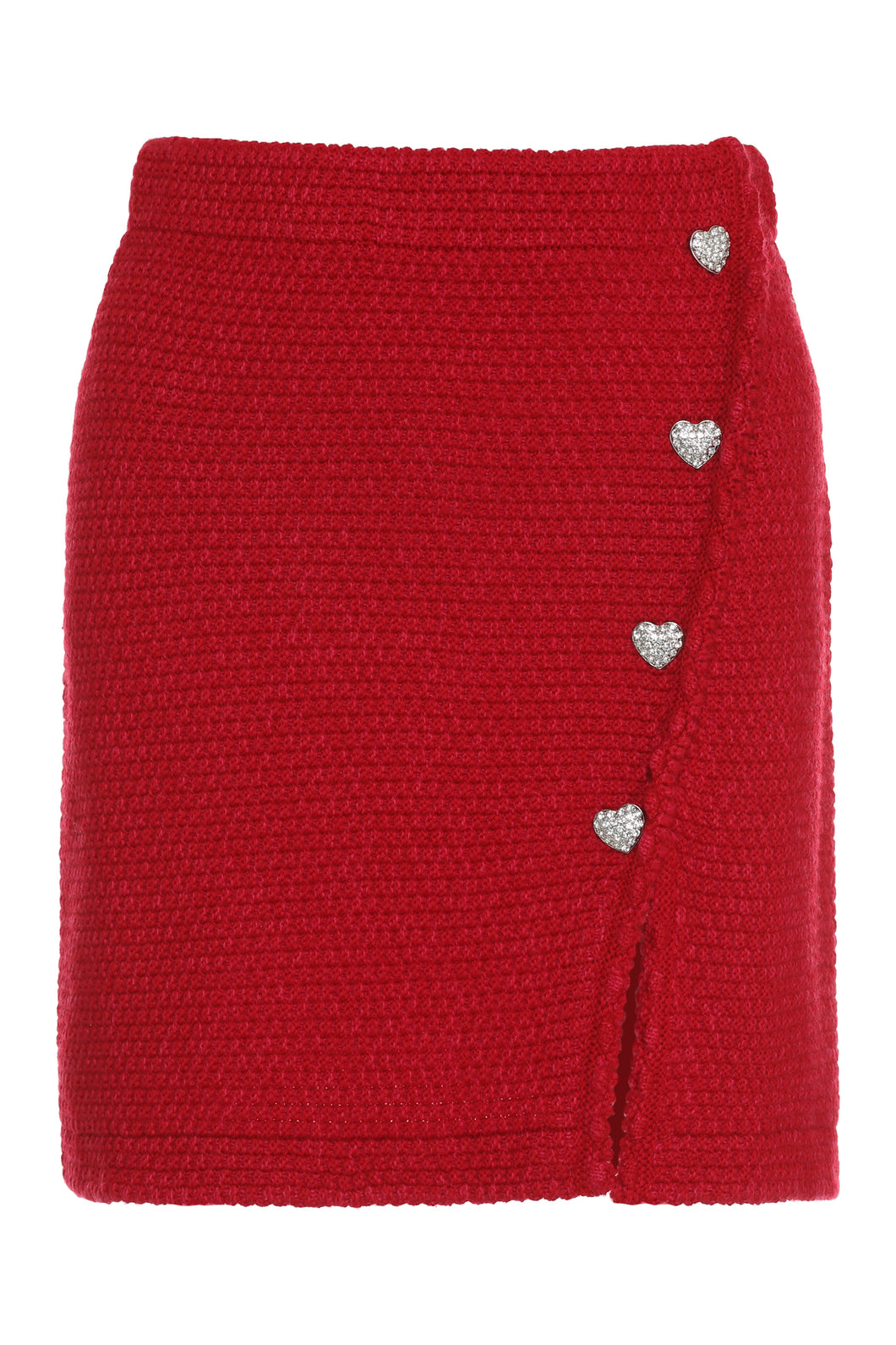 Knitted mini skirt