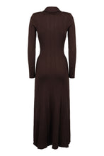 Load image into Gallery viewer, Ribbed knit midi dress
