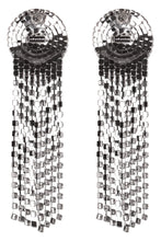 Load image into Gallery viewer, Embellished maxi-earrings
