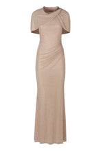 Load image into Gallery viewer, Long dress with rhinestones

