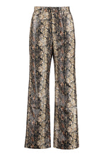 Load image into Gallery viewer, Printed high-rise trousers
