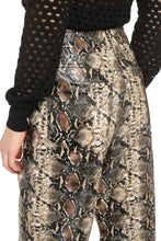 Load image into Gallery viewer, Printed high-rise trousers
