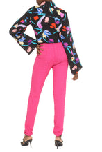 Load image into Gallery viewer, Agatha printed long-sleeve top

